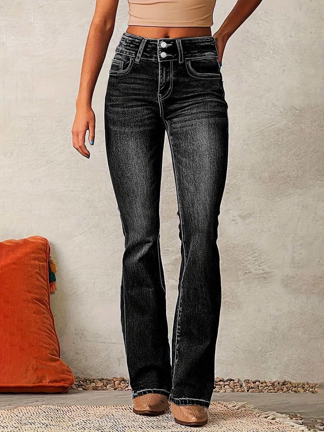 Mirabel™ – High-Waisted Flared Jeans