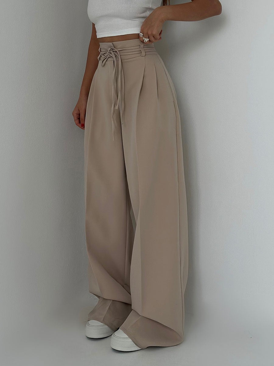 Celestine – Wide-Leg High-Rise Pants