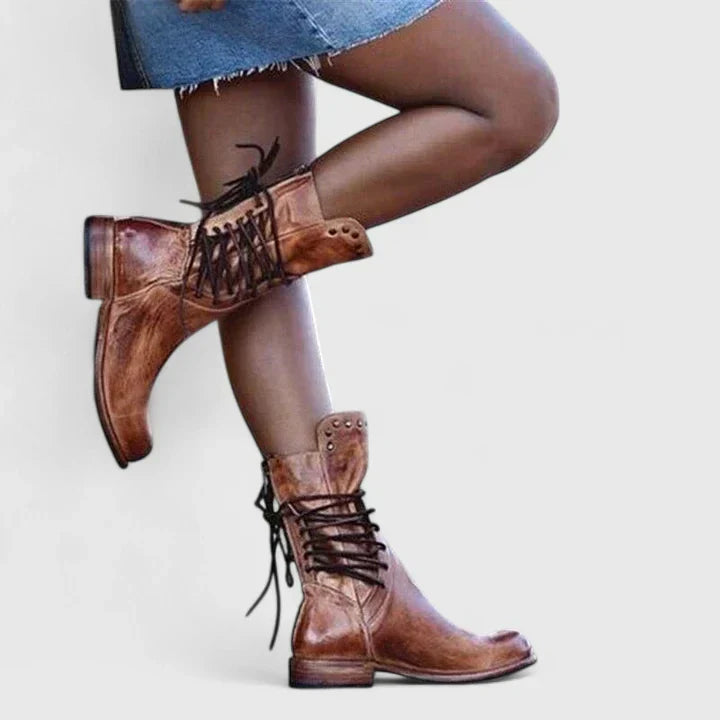 Corinne – Studded Statement Boots