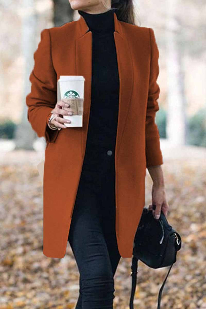 Eugenelle™ — Classic Wool Blend Coat