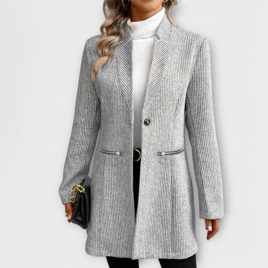 Sienna™ – Sculpted Blazer Coat