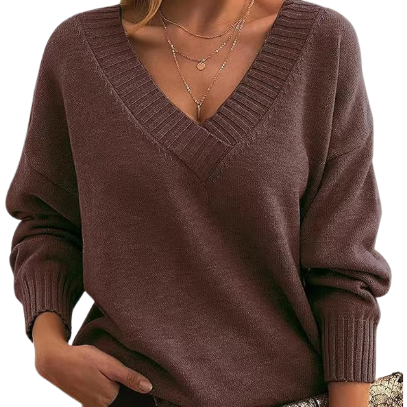 Lirra – Lightweight V-Neck Knit