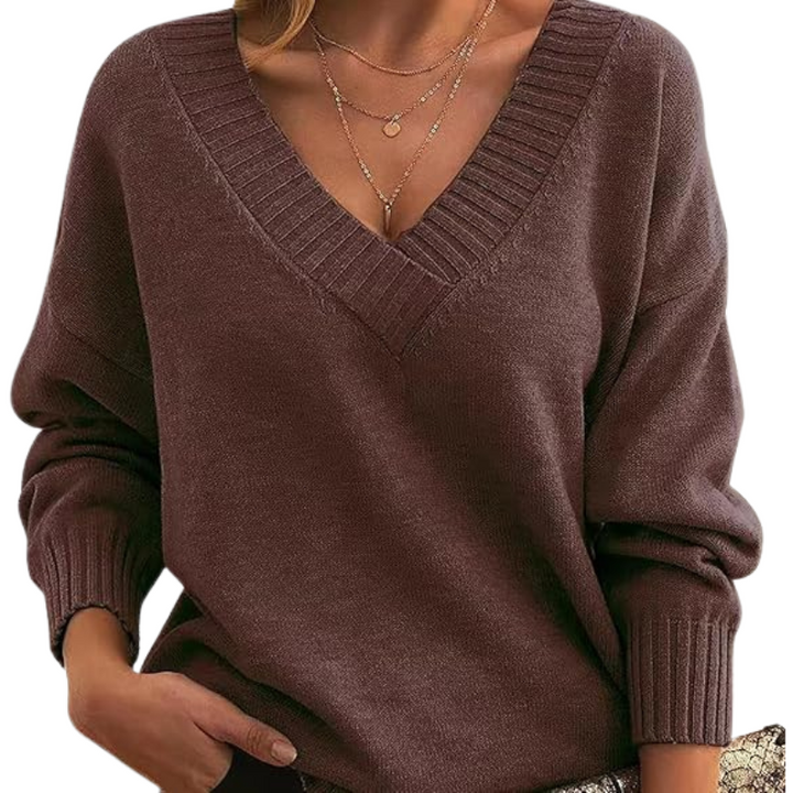 Lirra – Lightweight V-Neck Knit