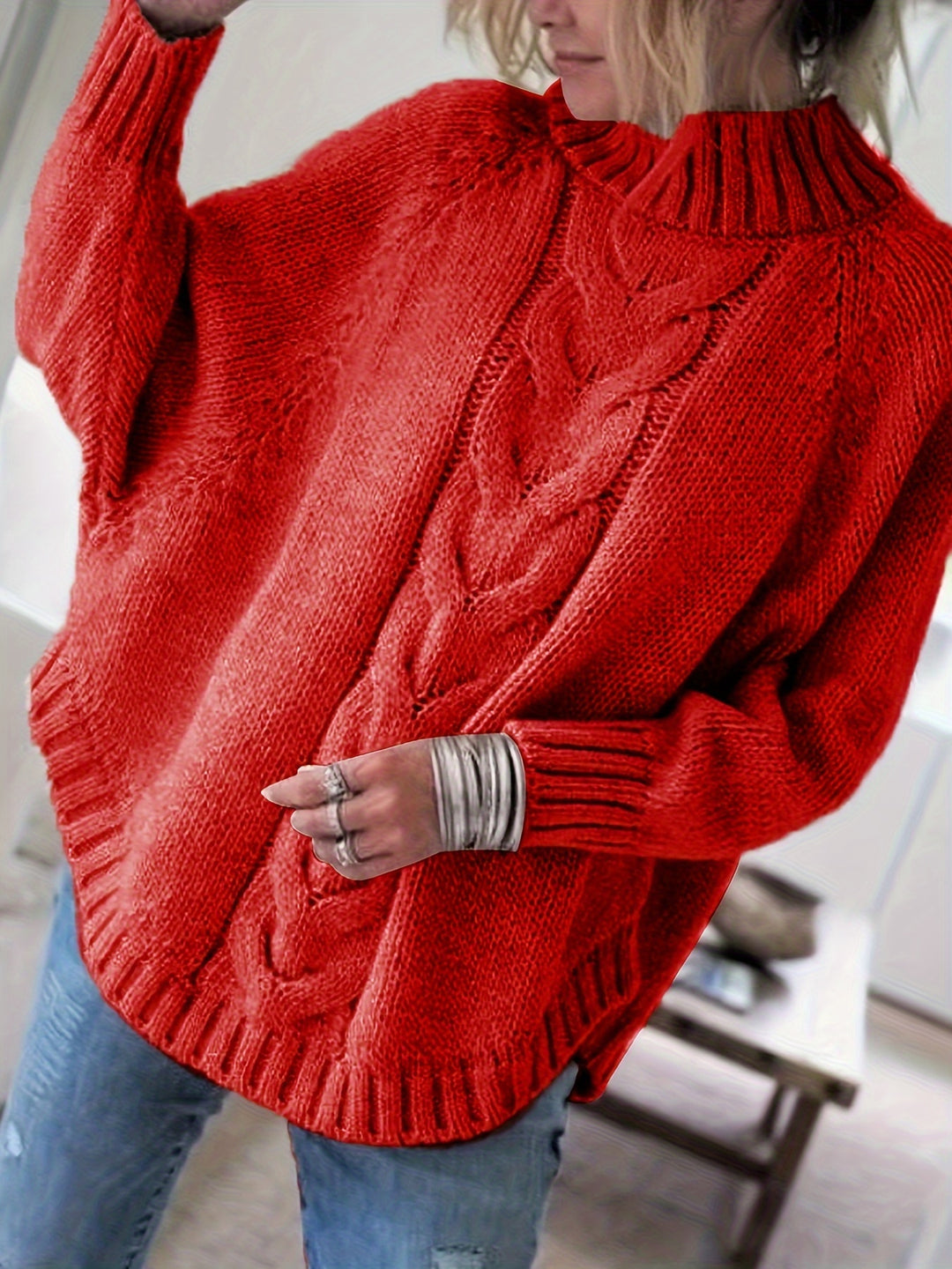 Elysa – Relaxed Turtleneck Knit