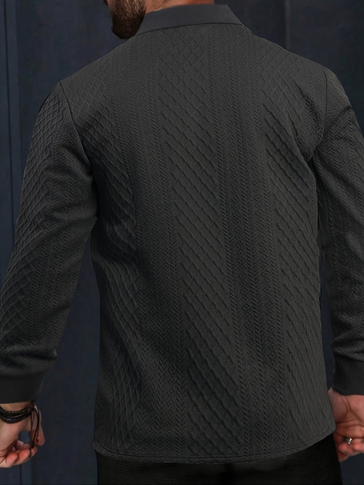Zedrick — Signature Textured Knit Pullover