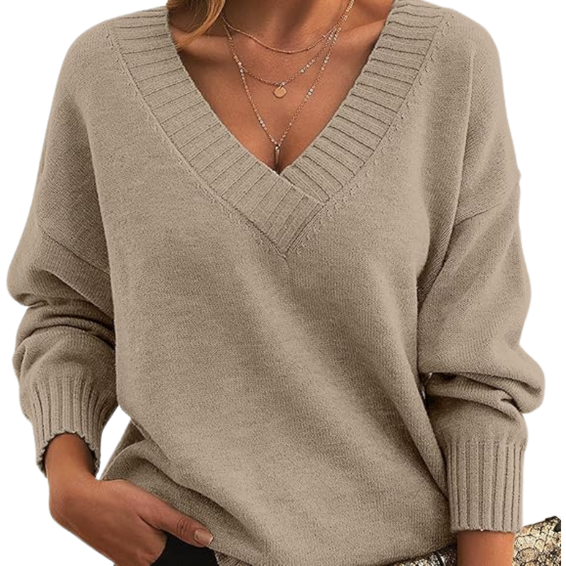 Lirra – Lightweight V-Neck Knit