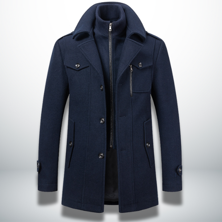 Ethan™ - Classic Wool Overcoat