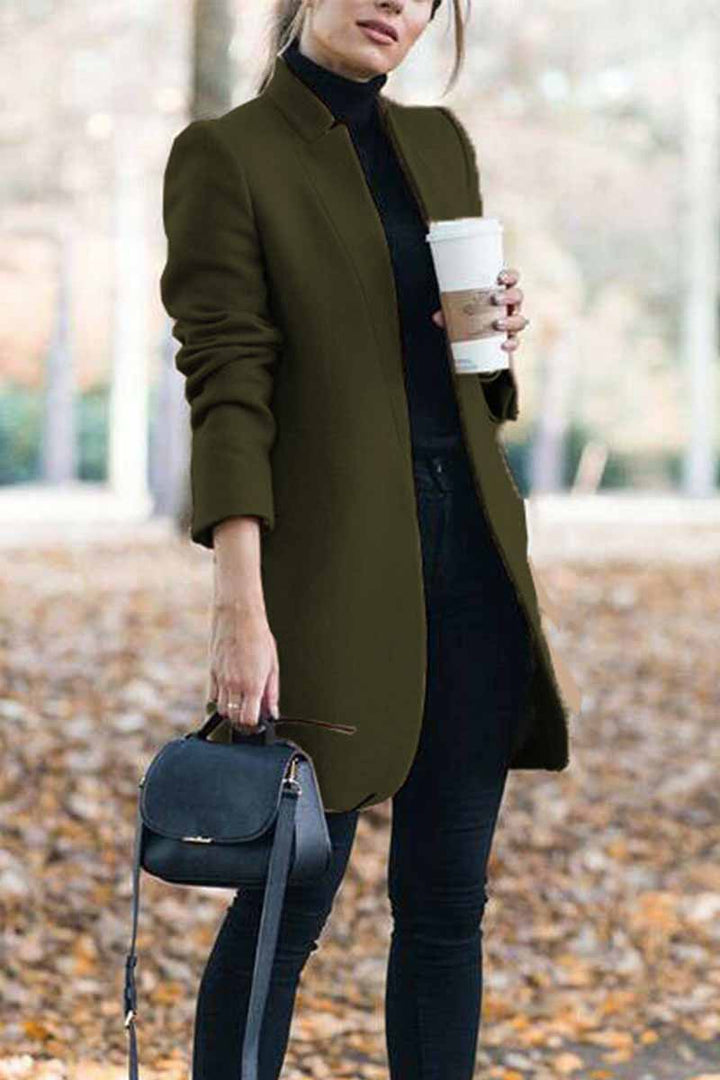 Eugenelle™ — Classic Wool Blend Coat