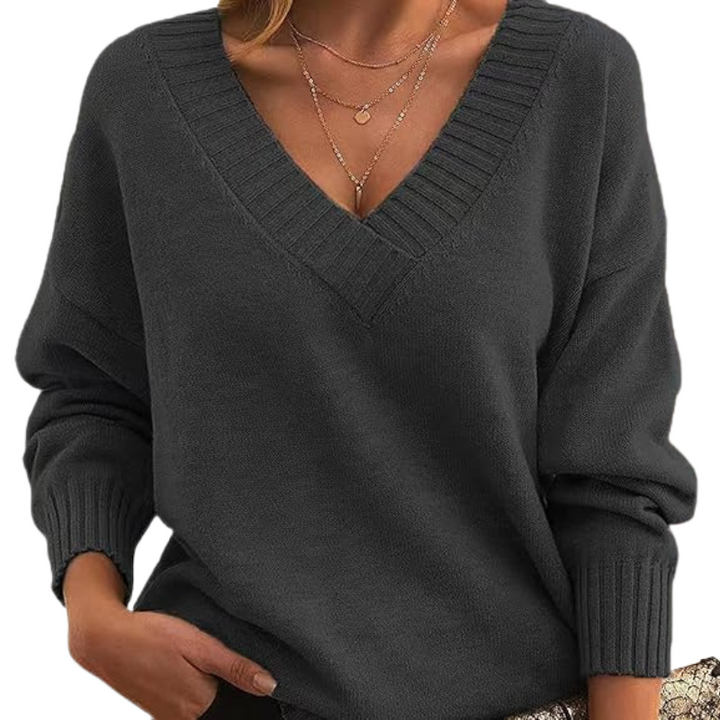 Lirra – Lightweight V-Neck Knit