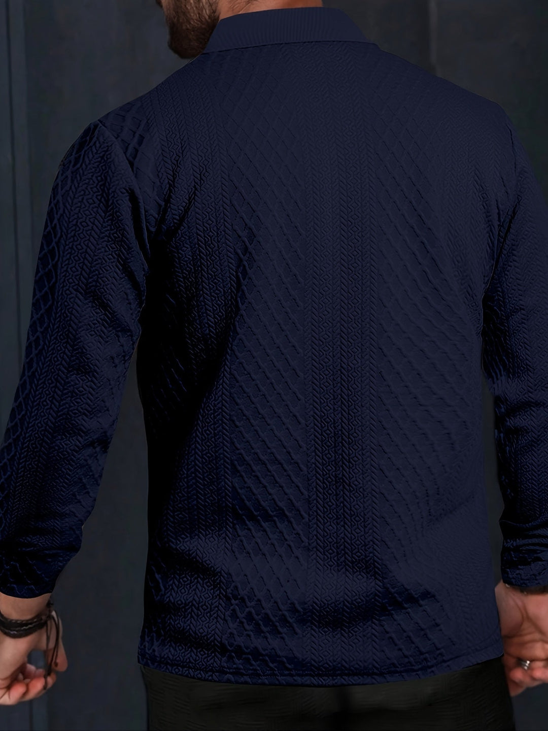 Zedrick — Signature Textured Knit Pullover