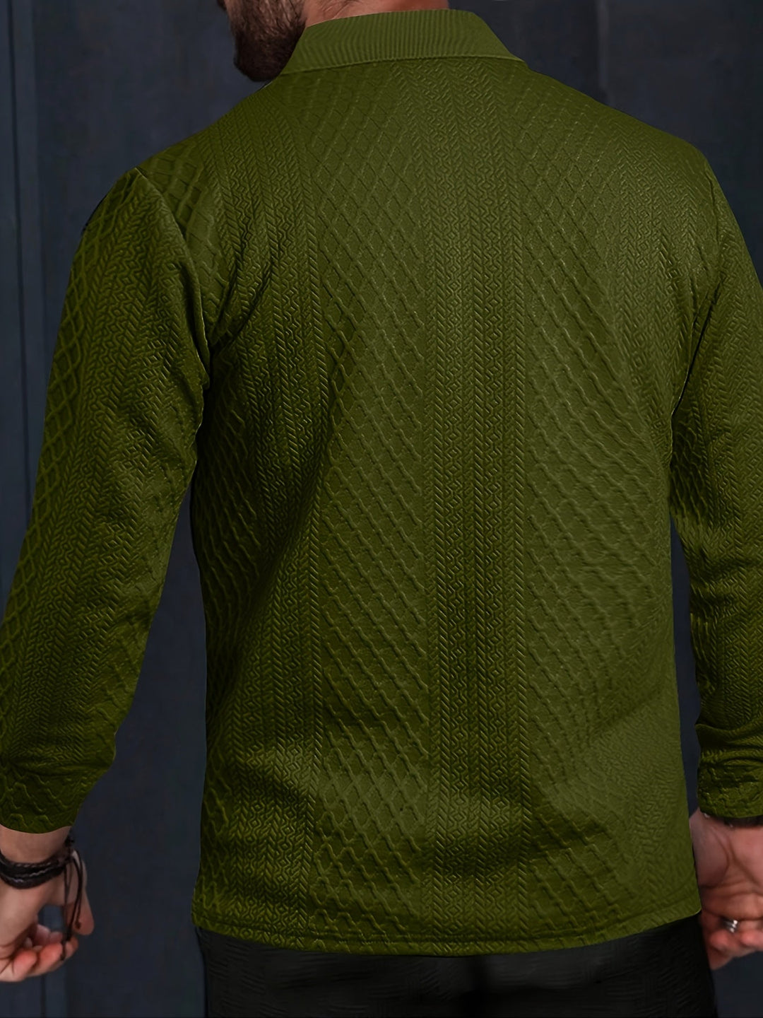 Zedrick — Signature Textured Knit Pullover