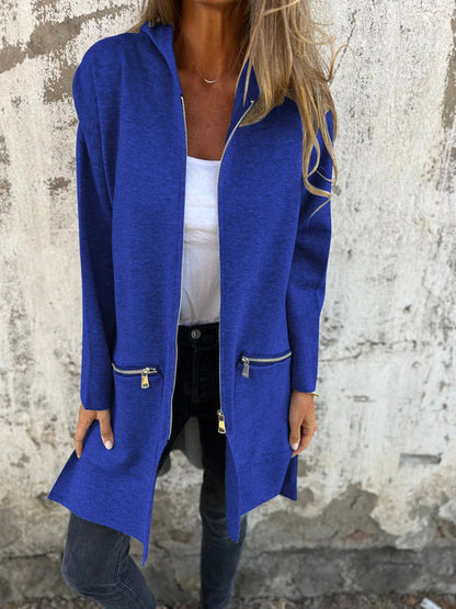 Venyra™ — Longline Zip Cardigan