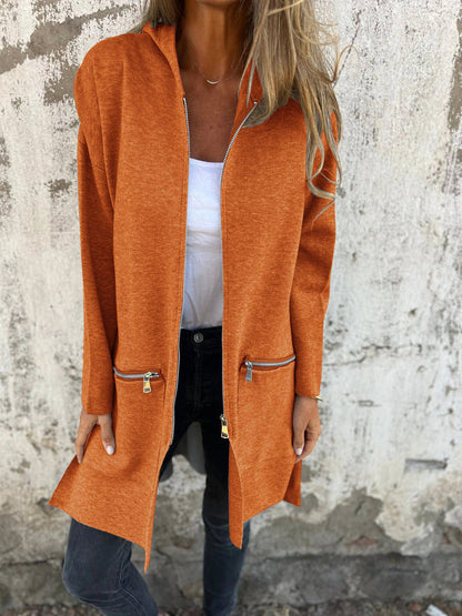 Venyra™ — Longline Zip Cardigan