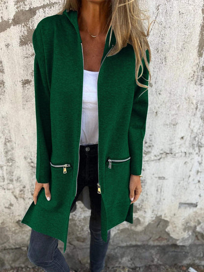 Venyra™ — Longline Zip Cardigan