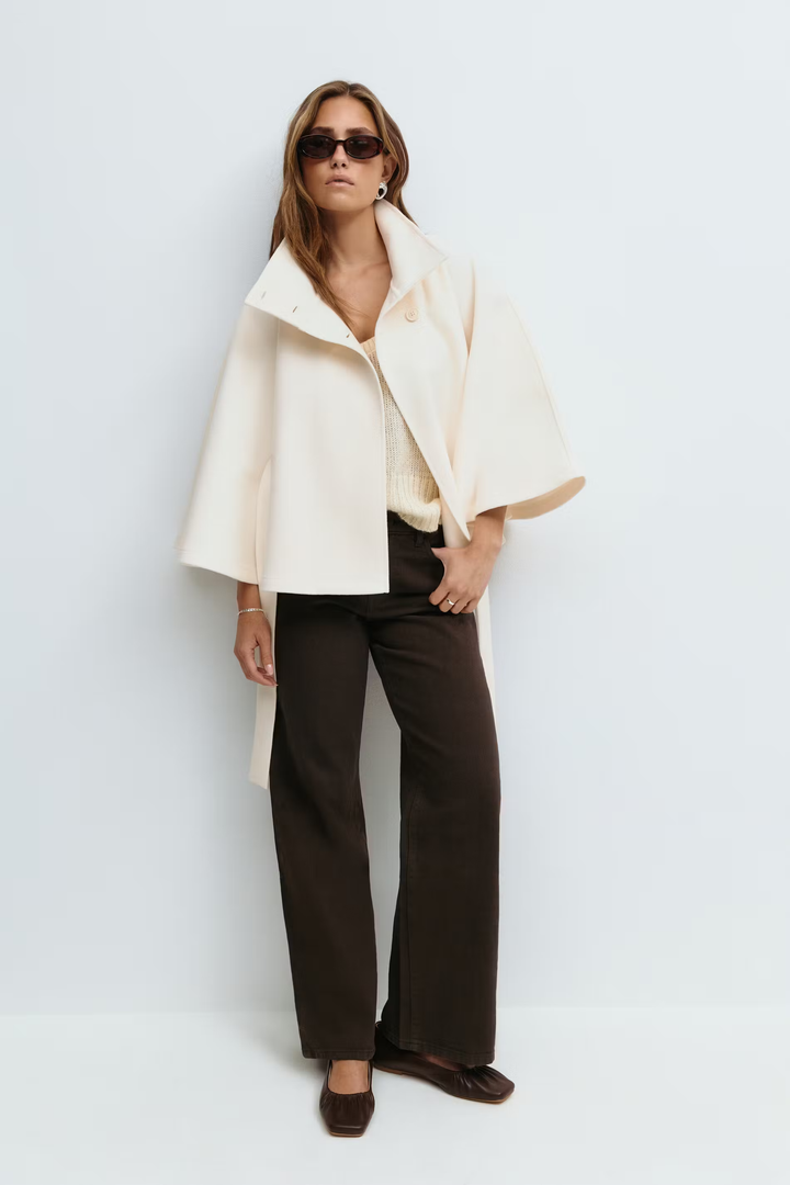 Thalienne™ — Elegant Women’s Belted Coat