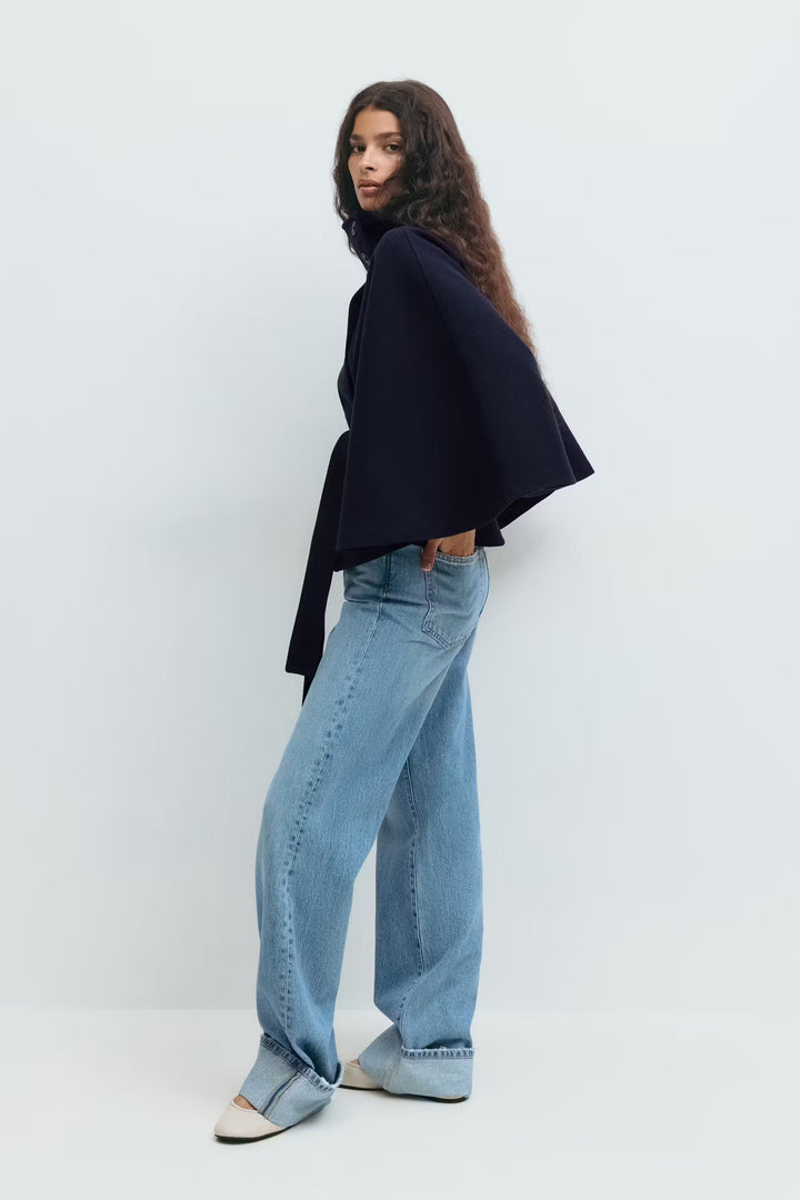 Thalienne™ — Elegant Women’s Belted Coat