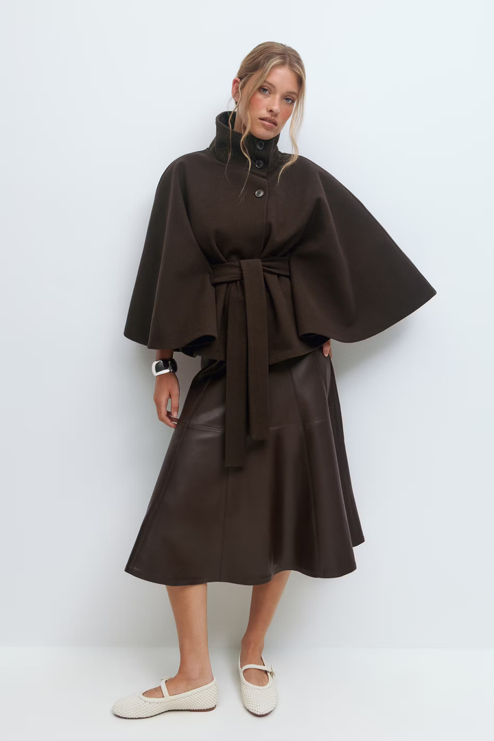 Thalienne™ — Elegant Women’s Belted Coat