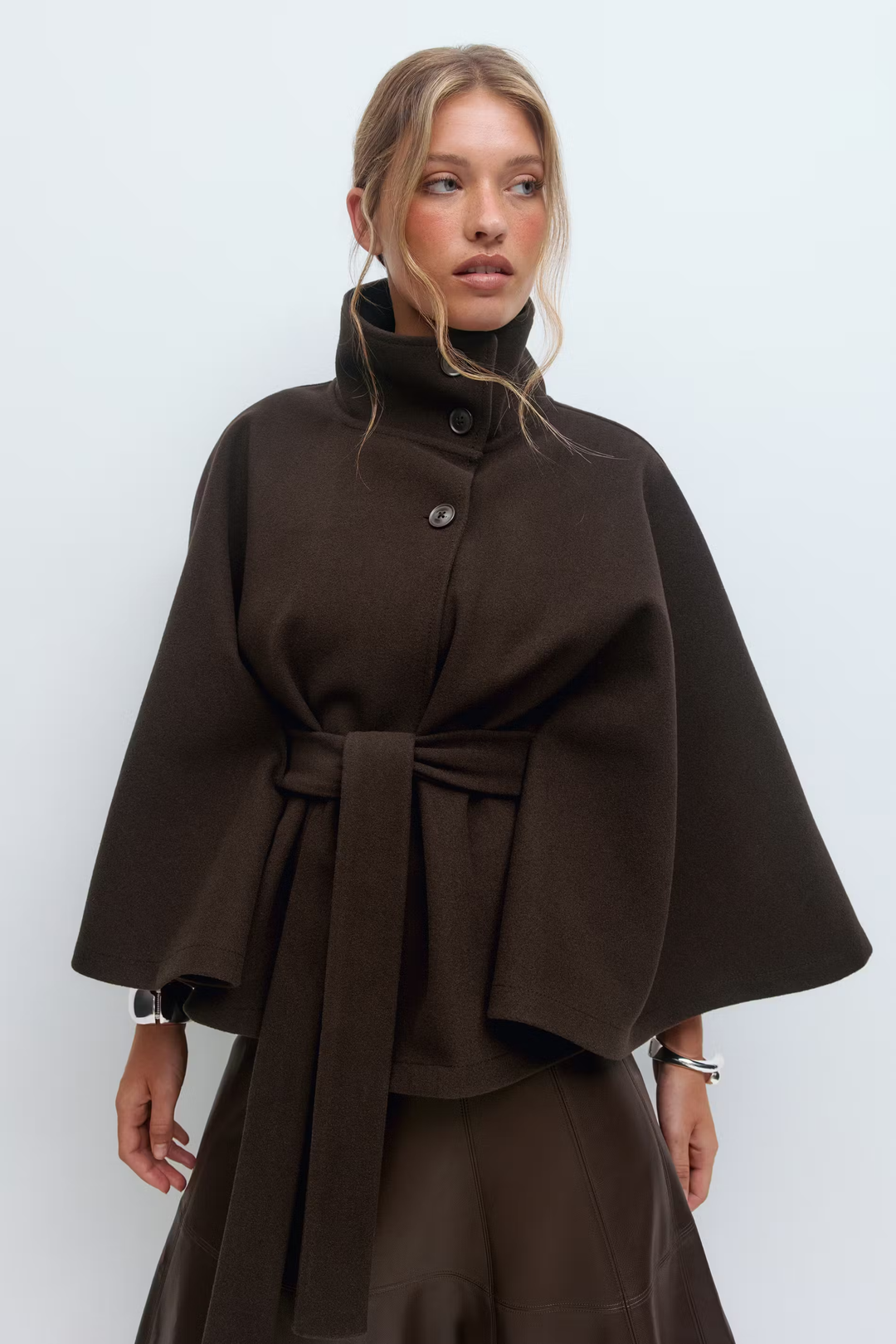 Thalienne™ — Elegant Women’s Belted Coat