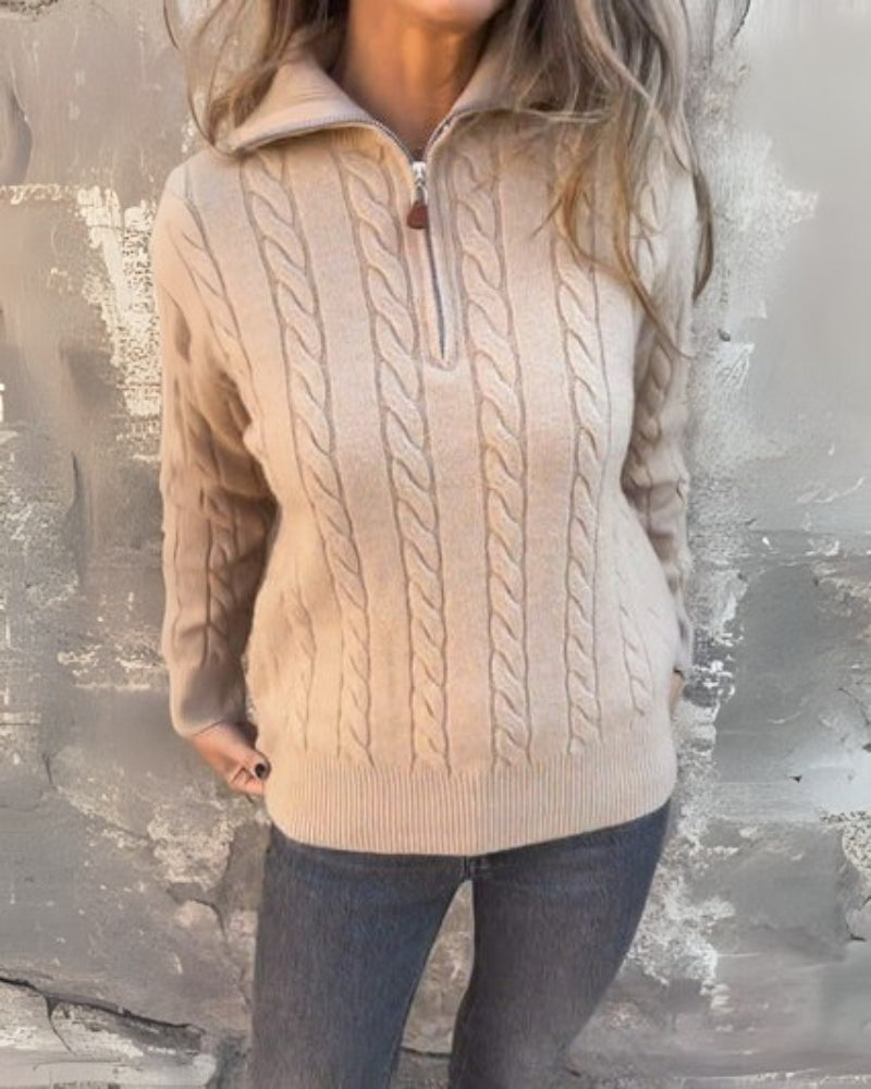 Rosalynn™ — Half-Zip Knit Pullover