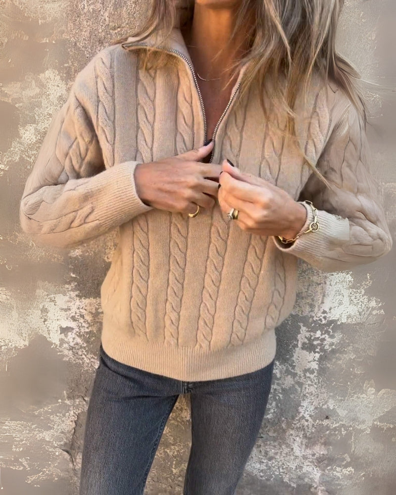 Rosalynn™ — Half-Zip Knit Pullover