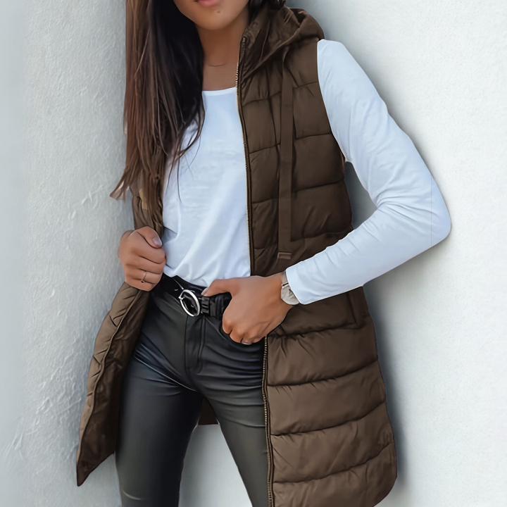 Raina – Sleeveless Puffer Vest