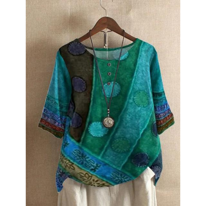 Esmeray – Colorful Boho Top