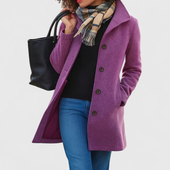 Scarletta — Wool Blend City Coat