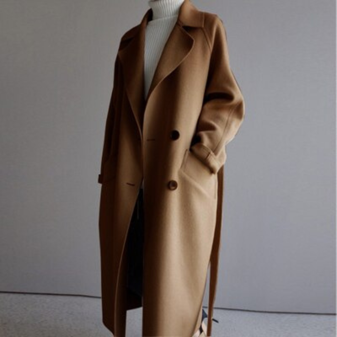 Elenia — Wool Trench Coat