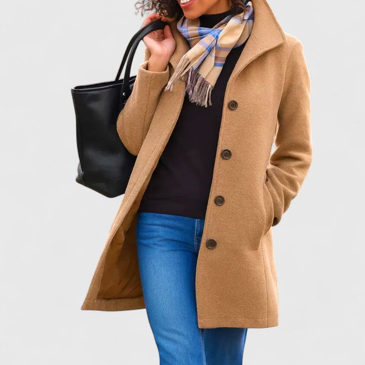 Scarletta — Wool Blend City Coat