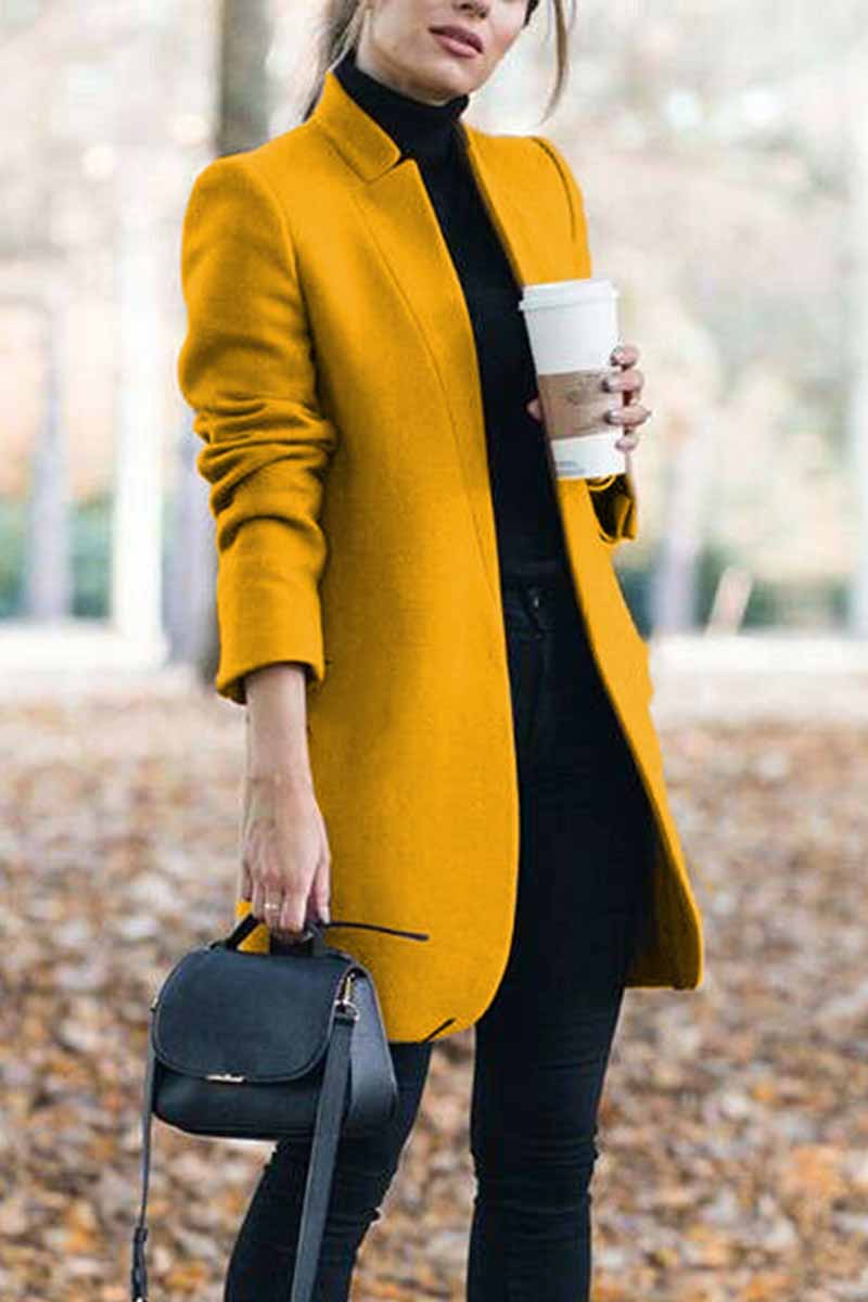 Eugenelle™ — Classic Wool Blend Coat