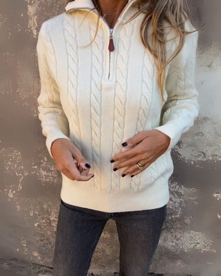 Rosalynn™ — Half-Zip Knit Pullover