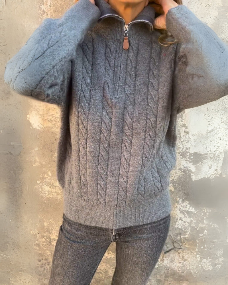 Rosalynn™ — Half-Zip Knit Pullover