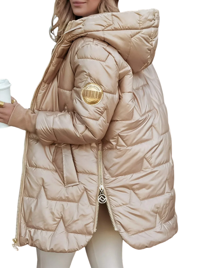 Sorvielle™ — Hooded Puffer Coat
