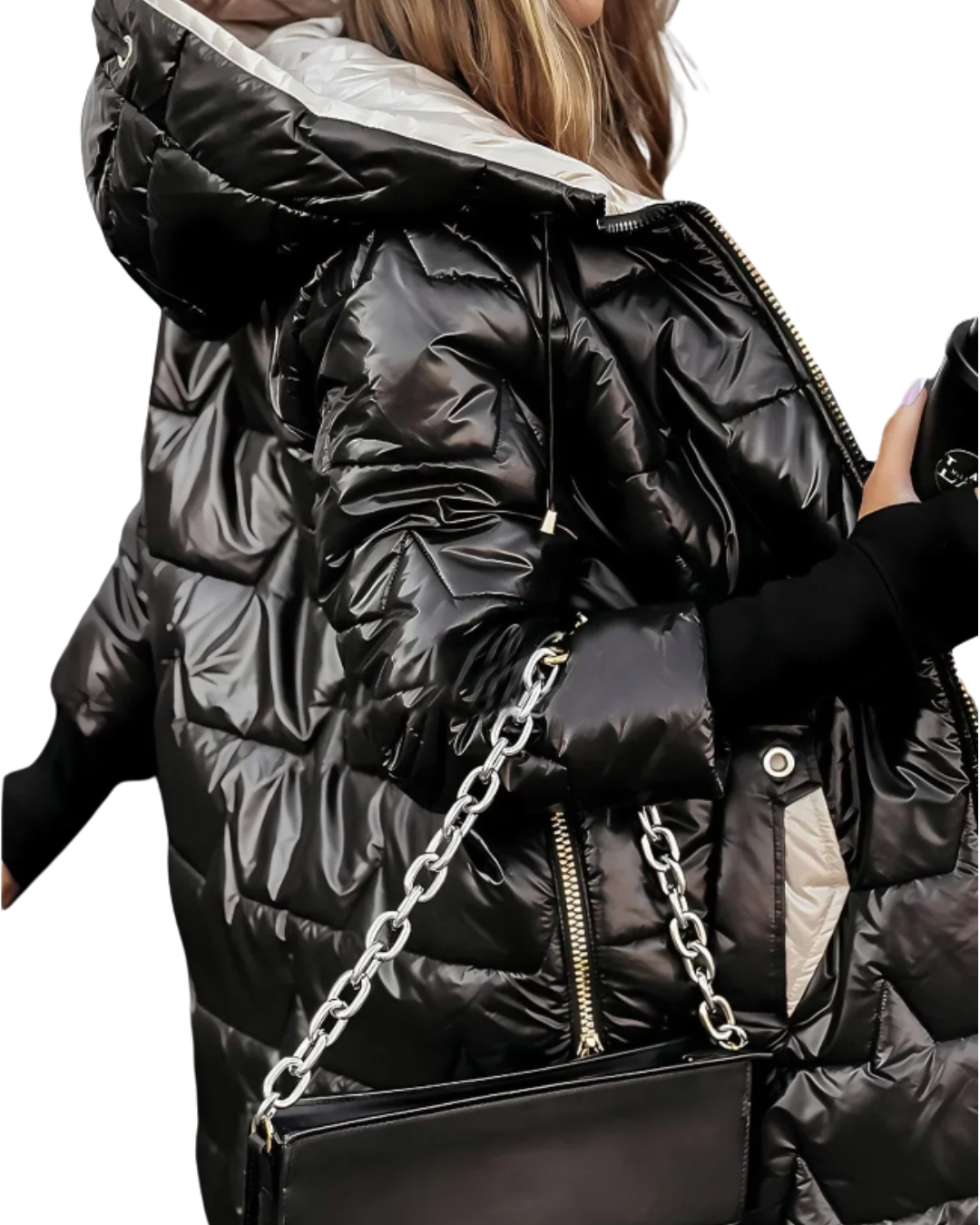 Sorvielle™ — Hooded Puffer Coat