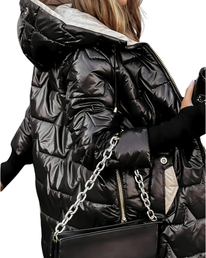 Sorvielle™ — Hooded Puffer Coat