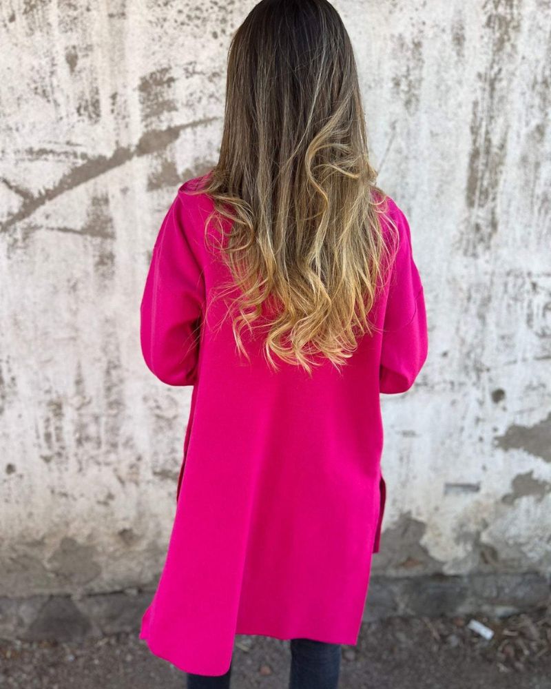 Venyra™ — Longline Zip Cardigan
