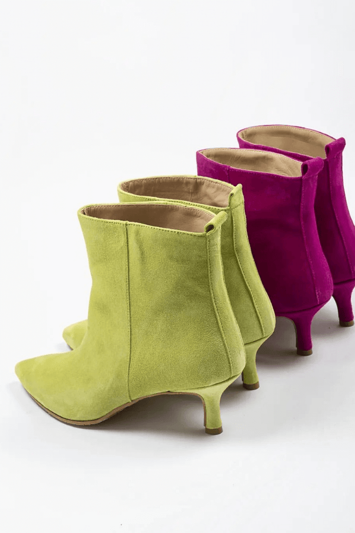 Clarabelle — Elegant Suede Ankle Boots