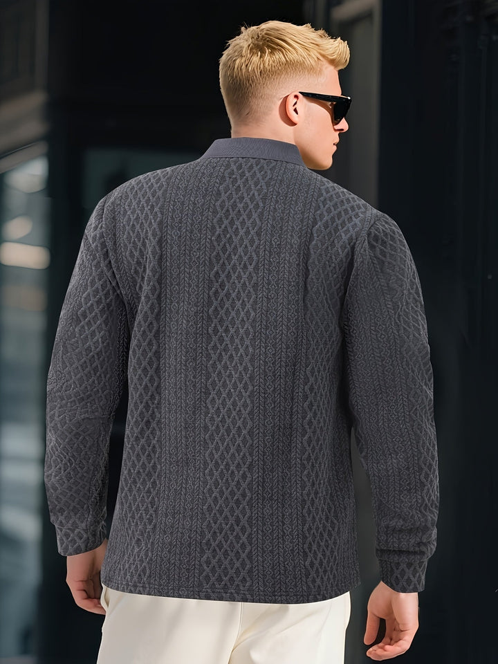 Zedrick — Signature Textured Knit Pullover