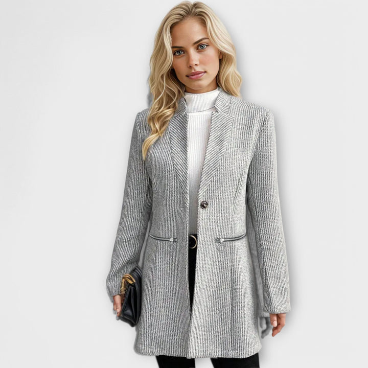 Sienna™ – Sculpted Blazer Coat