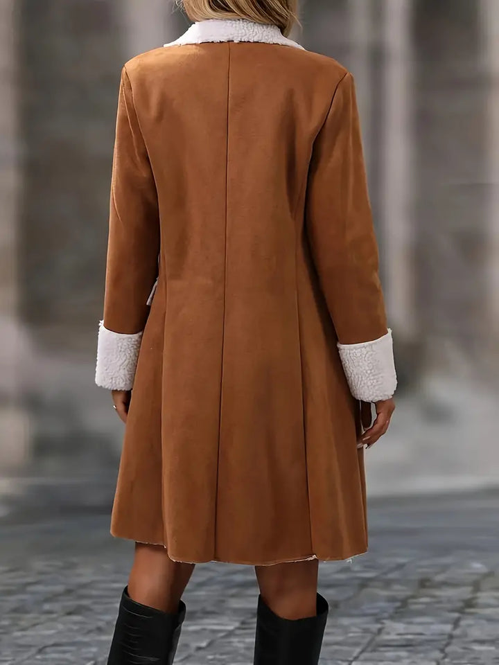 Marielle – Cuddle Collar Trench Coat