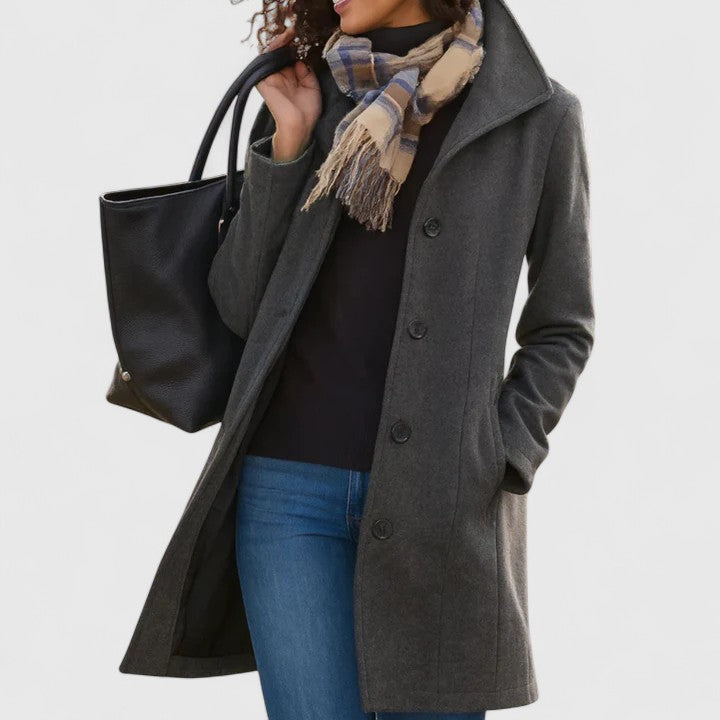 Scarletta — Wool Blend City Coat