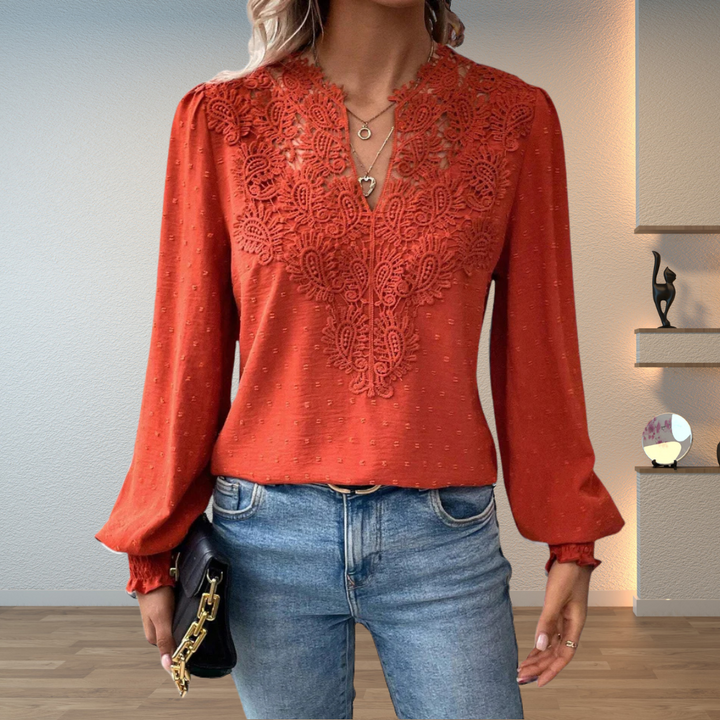 Lynelle – Lace Touch Sweater