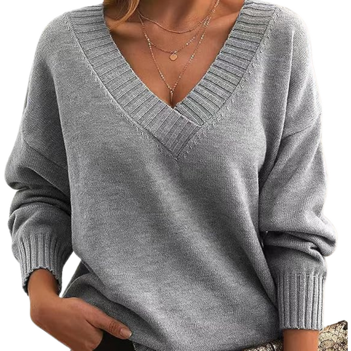 Lirra – Lightweight V-Neck Knit