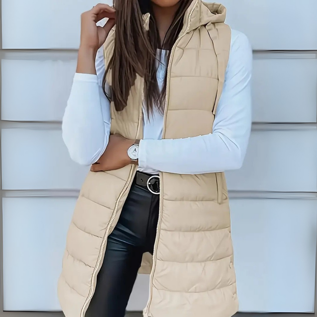 Raina – Sleeveless Puffer Vest