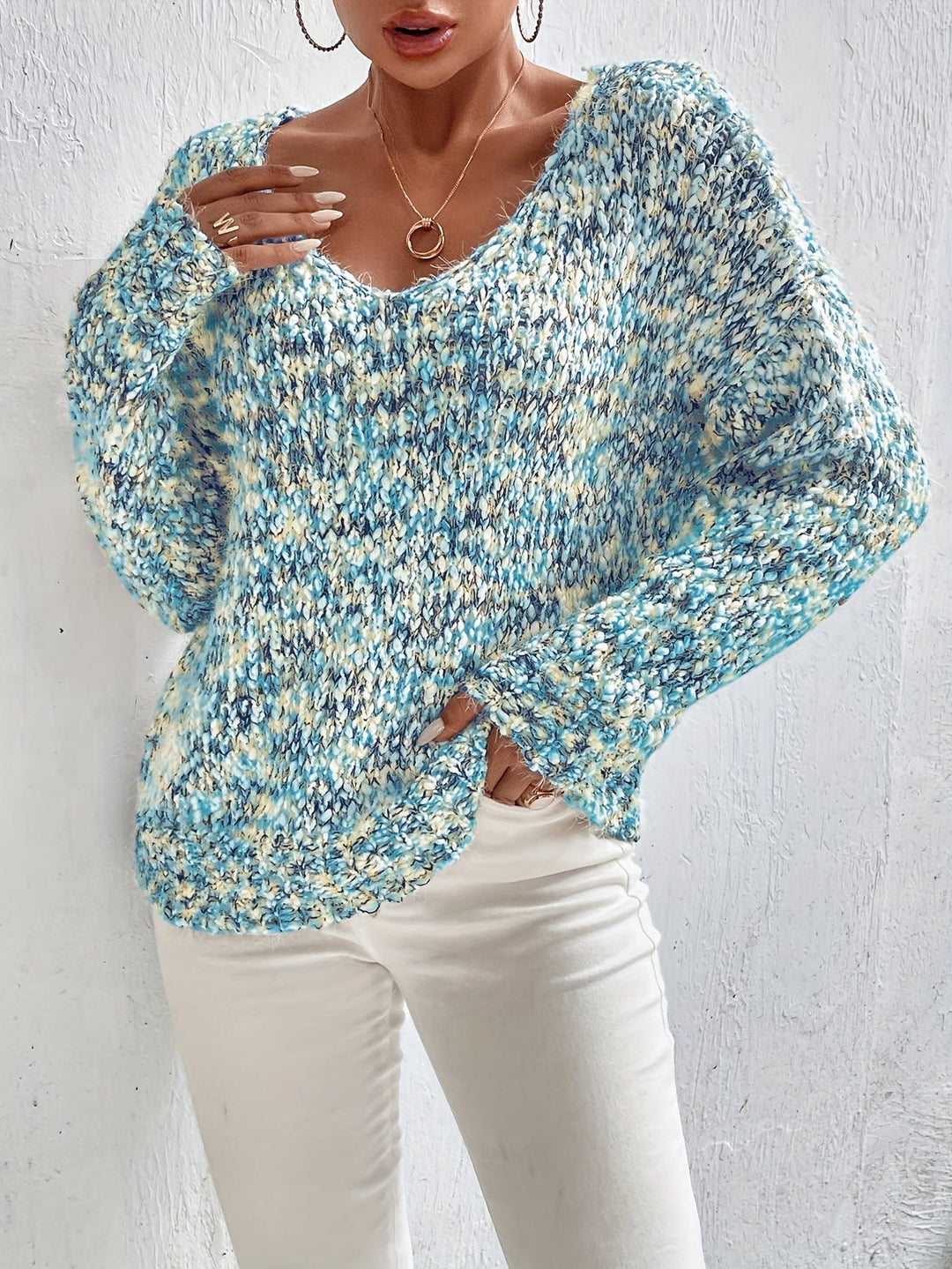 Serinna™ — Cozy Knit Sweater with Long Sleeves