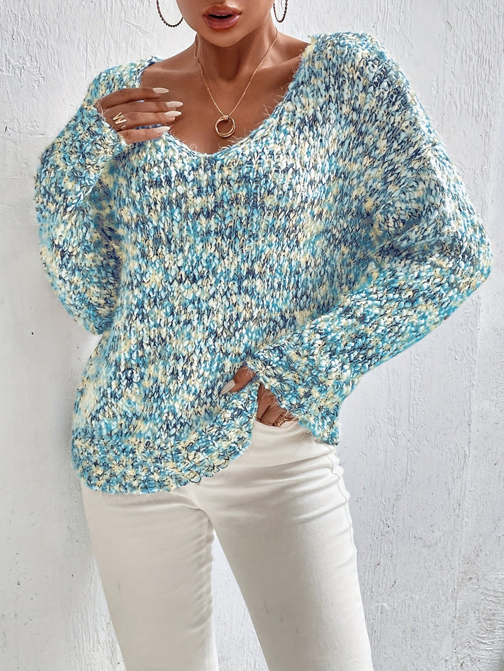 Serinna™ — Cozy Knit Sweater with Long Sleeves