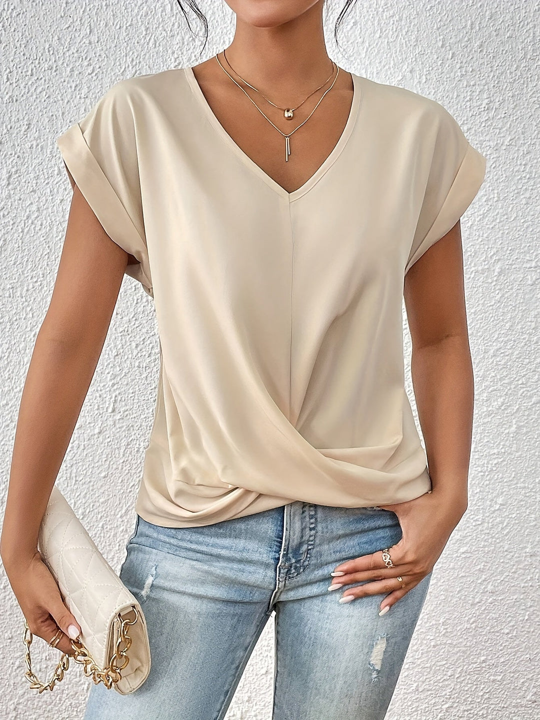 Saphira – Twist Front Top