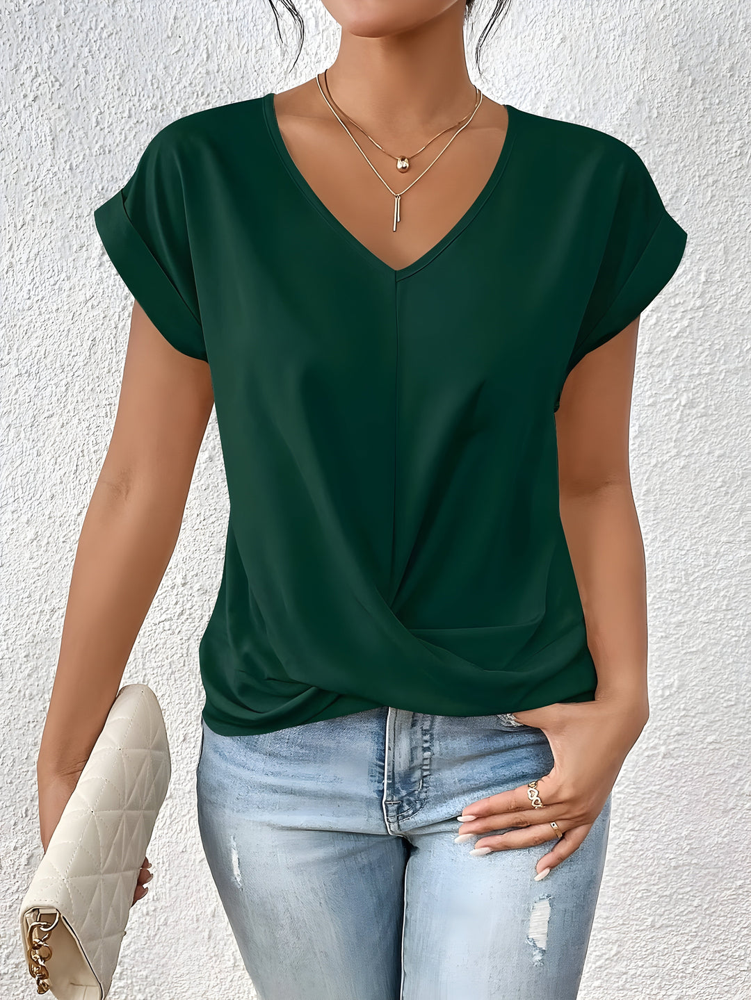 Saphira – Twist Front Top