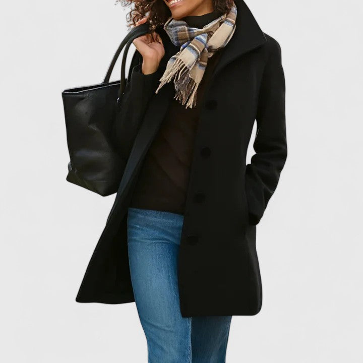 Scarletta — Wool Blend City Coat