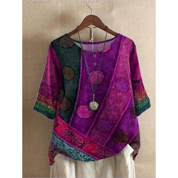Esmeray – Colorful Boho Top